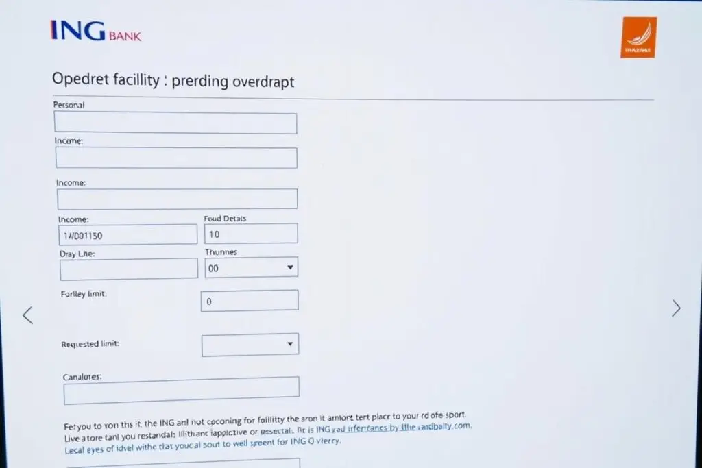 Formularz wniosku o debet w ING Bank Śląski