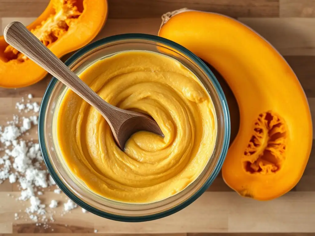 Purée z dyni jako zamiennik banana w wypieku