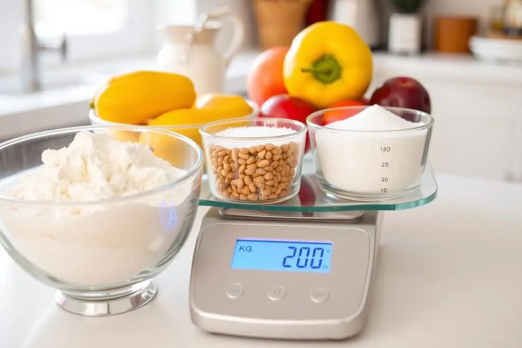 Produkty spożywcze ważone w gramach i kilogramach Produkty spożywcze ważone w gramach i kilogramach