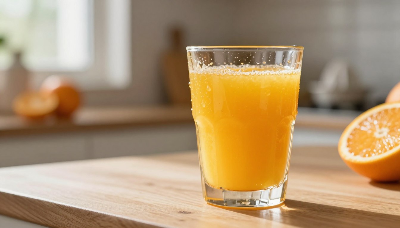 szklanka soku pomarańczowego kcal