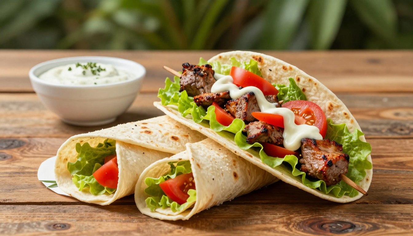 kebab kalorie tortilla